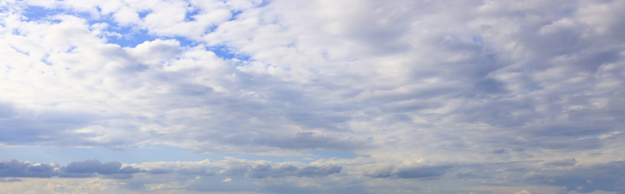 Sky replacement dense blue sky