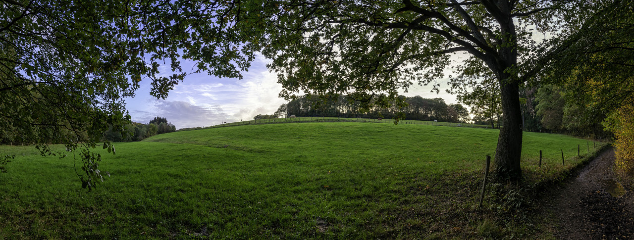 german rural autumn landscape marscheider bachtal in nrw