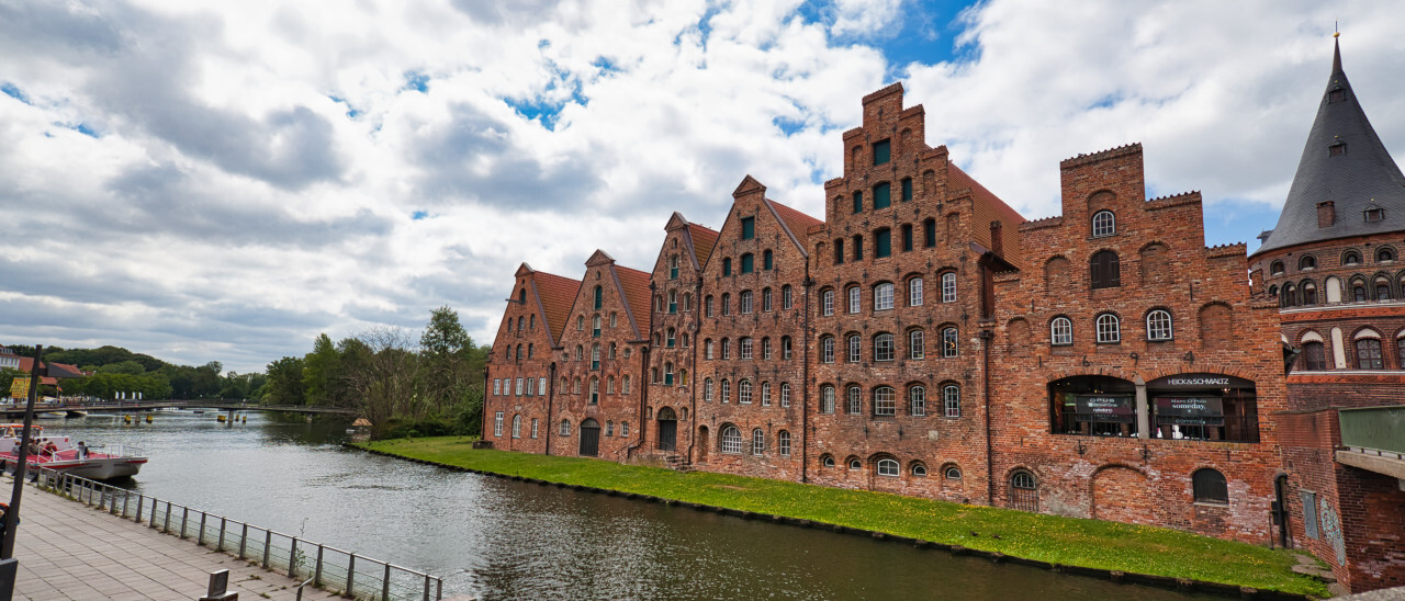 Salzspeicher historical landmark in Lubeck