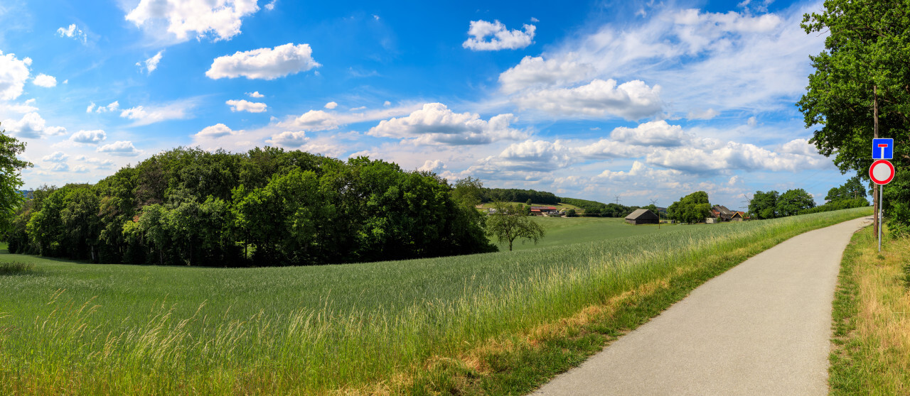 Rural Landscape Panorama