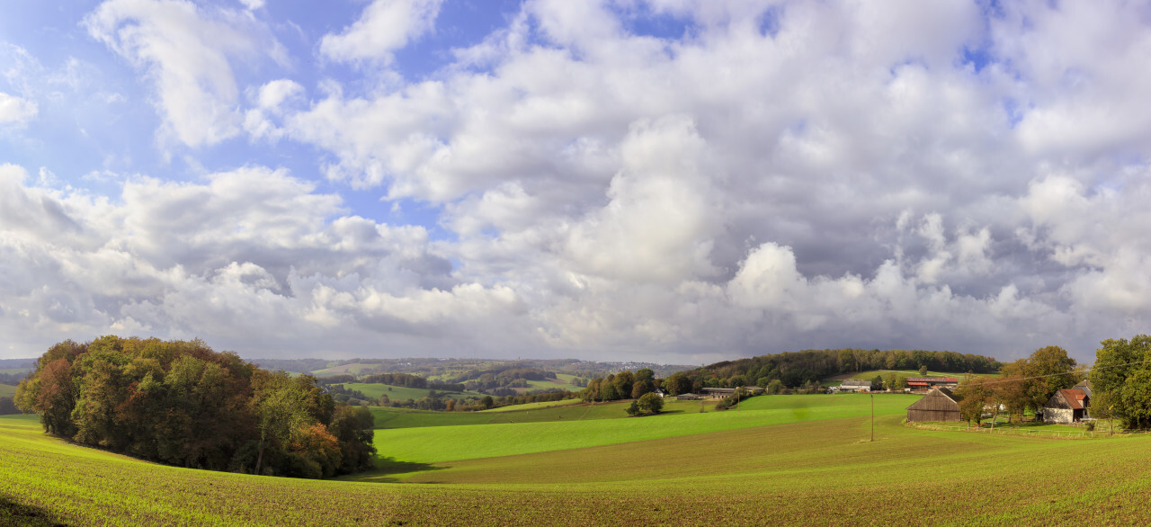 German rural autumn landscape