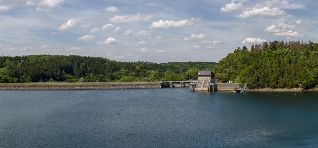 Wuppertalsperre by Remscheid, Radevormwald and Hückeswagen - German Lake