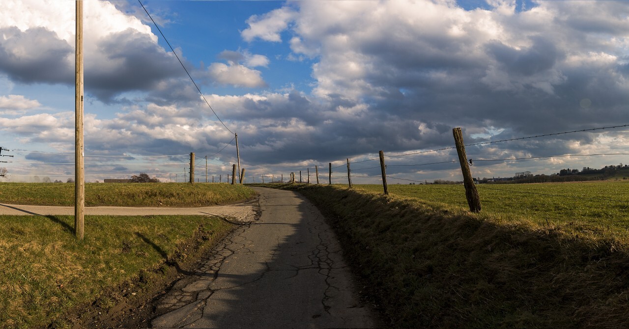 german country road