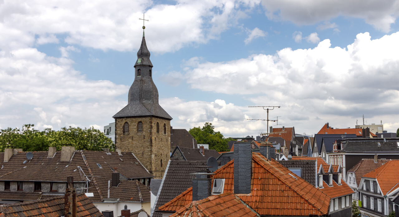 Hattingen in North Rhine Westphalia by Germany