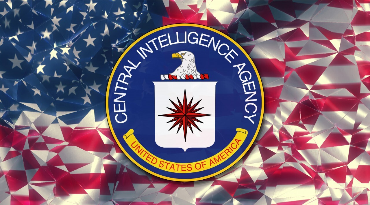 flag of the us central intelligence agency country symbol illustration