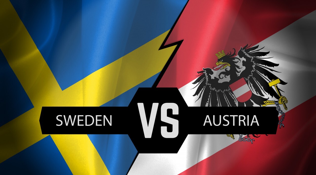 sweden vs austria