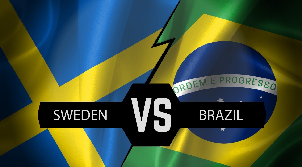 sweden vs brazil