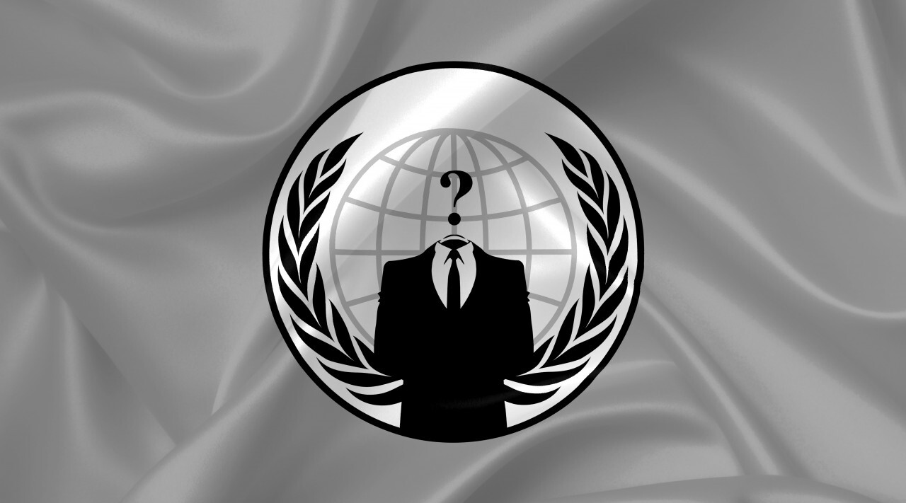 anonymous logo flag symbol illustration