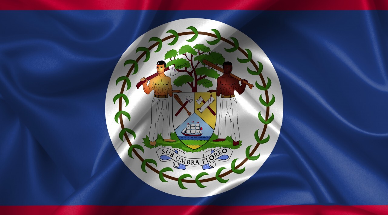 belize flag