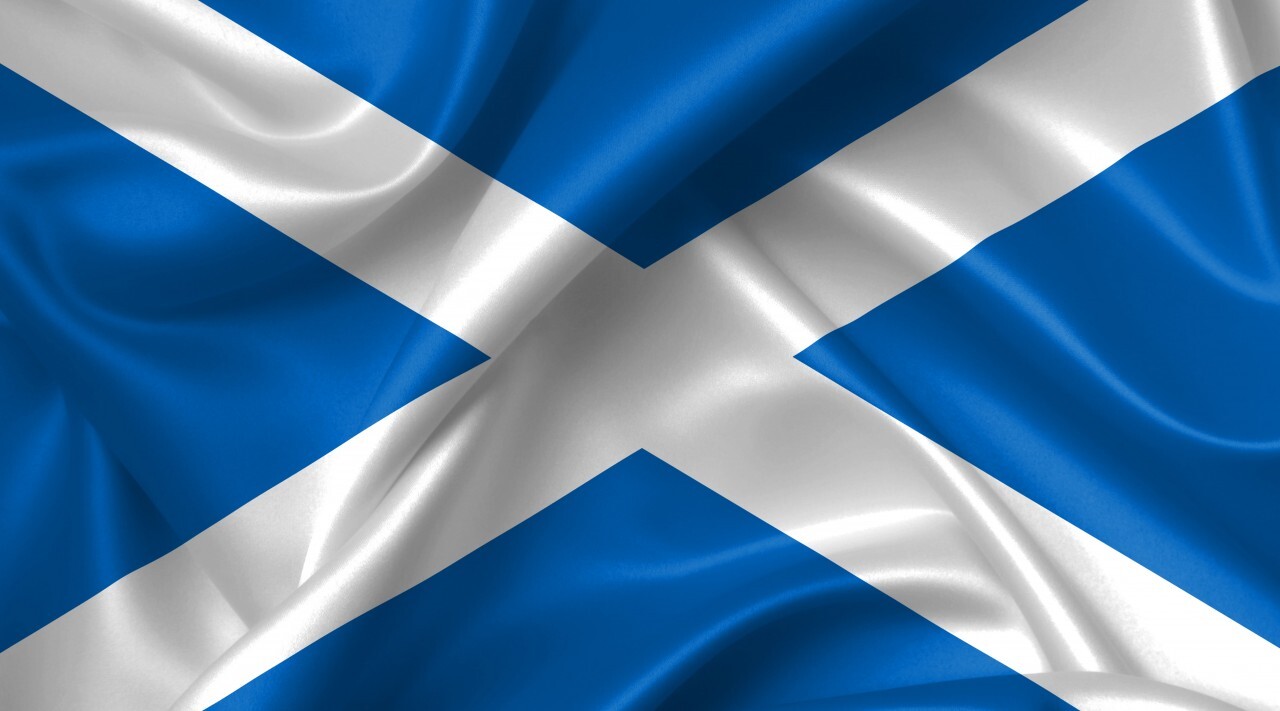 flag of scotland