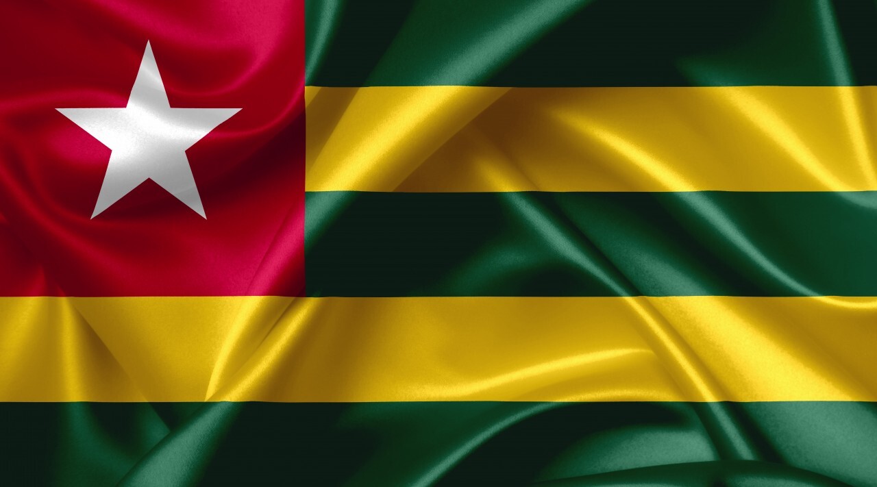 3ftx5ft EagleEmblems F1256 Flag-Togo 