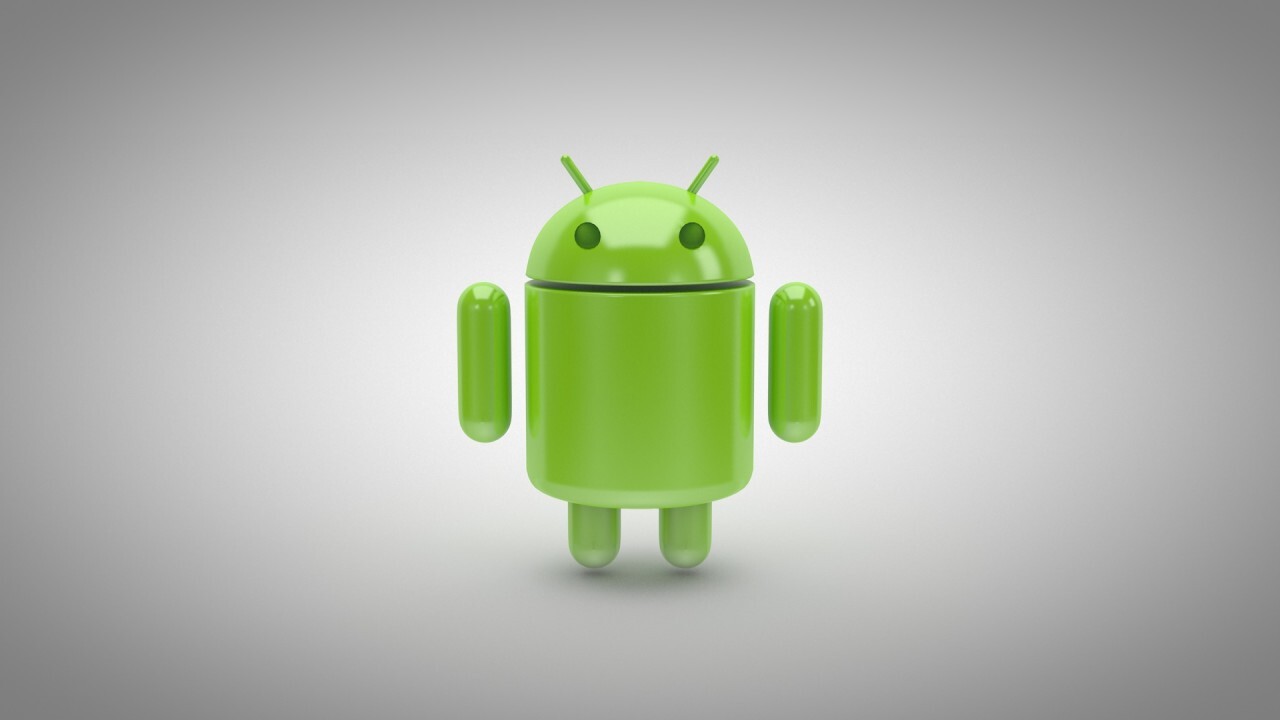 android white background