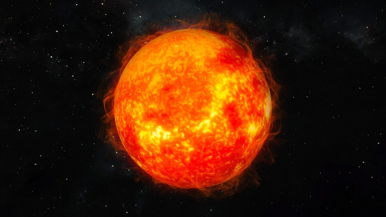 sun in space