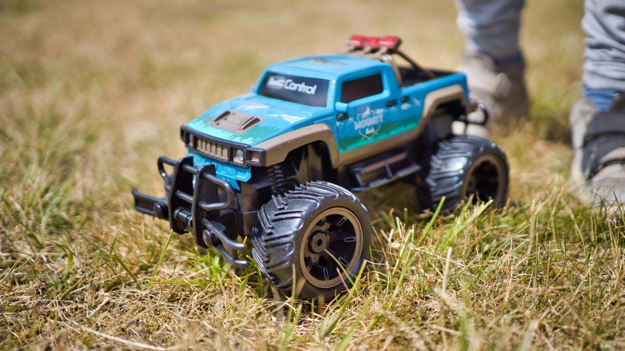 Remote controlled car for children
