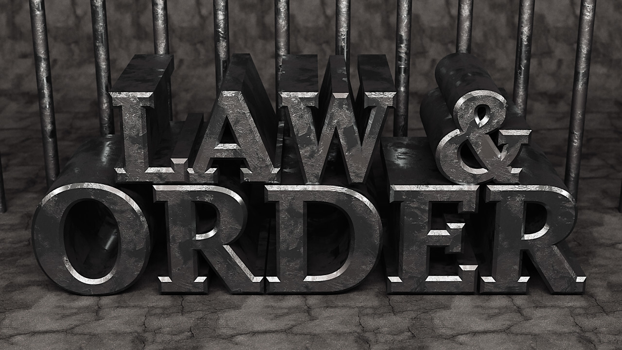 law and order iron word