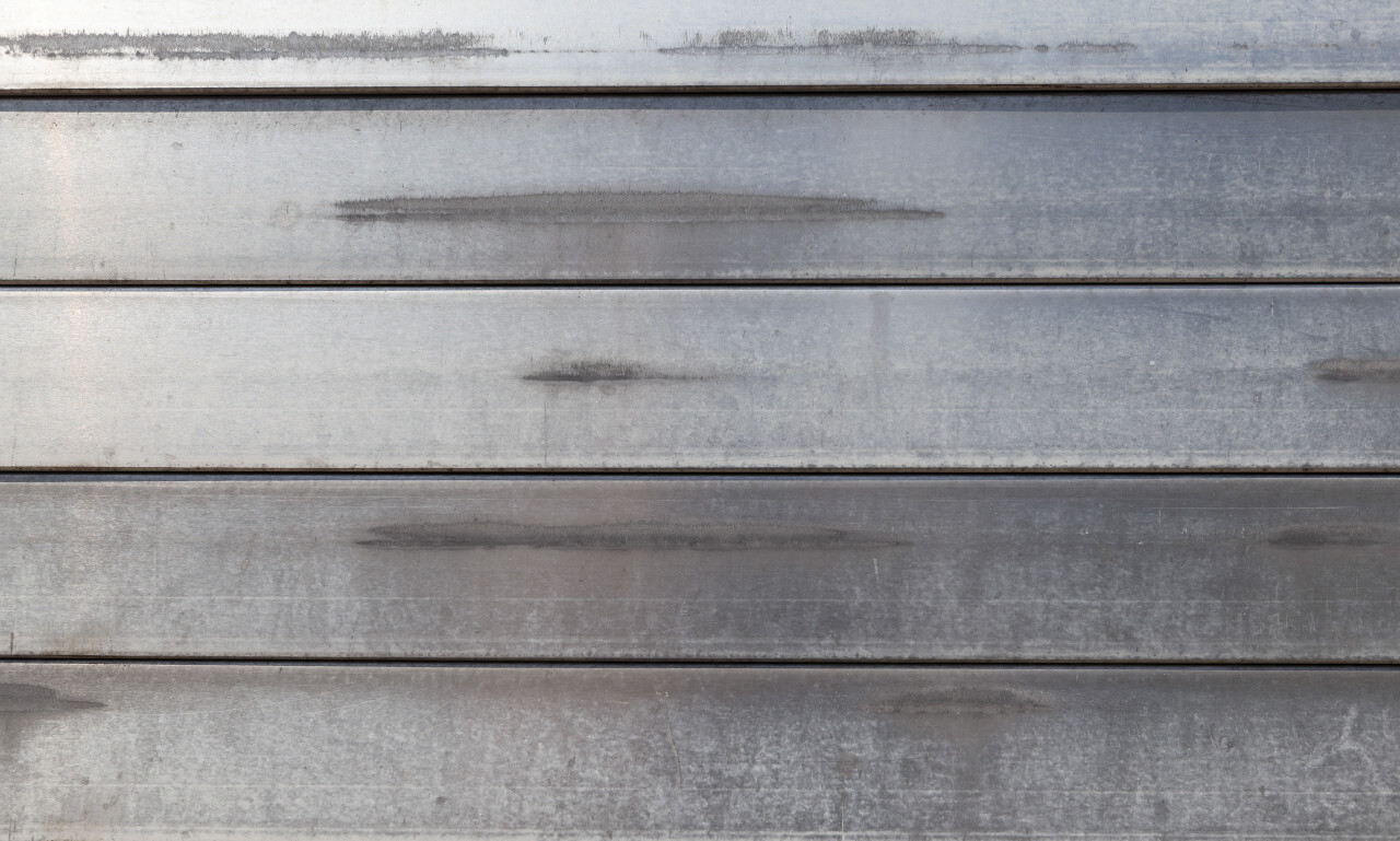 bright metal plank texture background