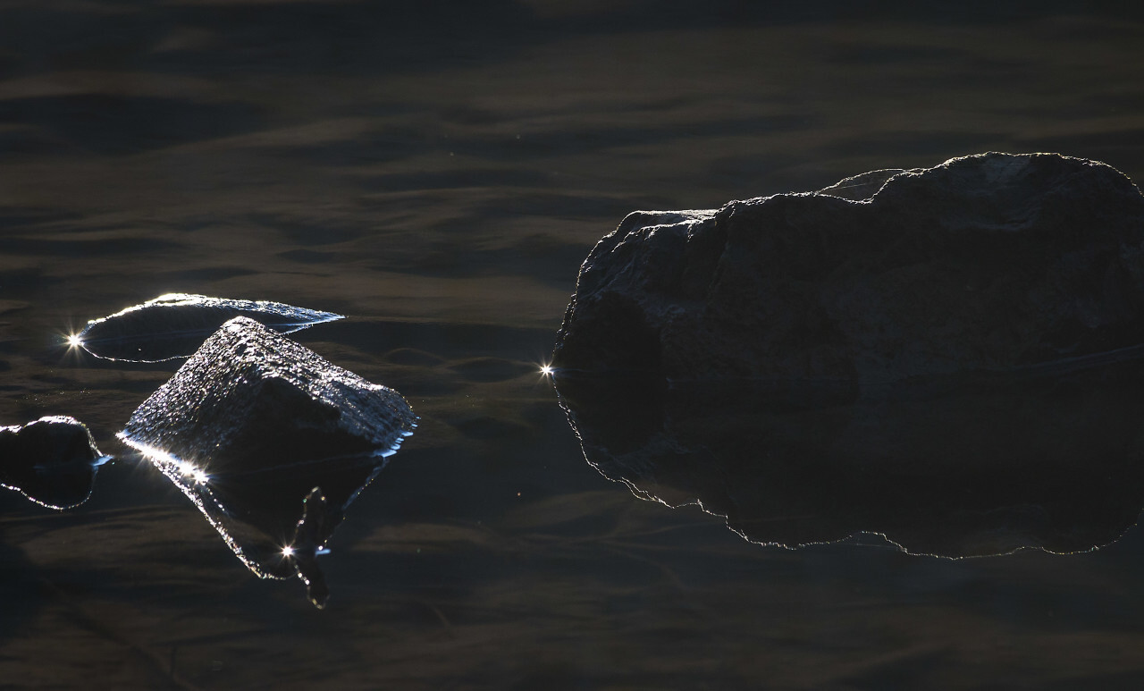 rocks in the sea