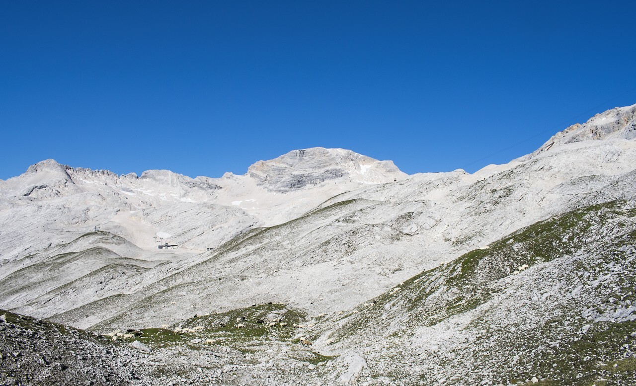 Alps dolomites in Italy