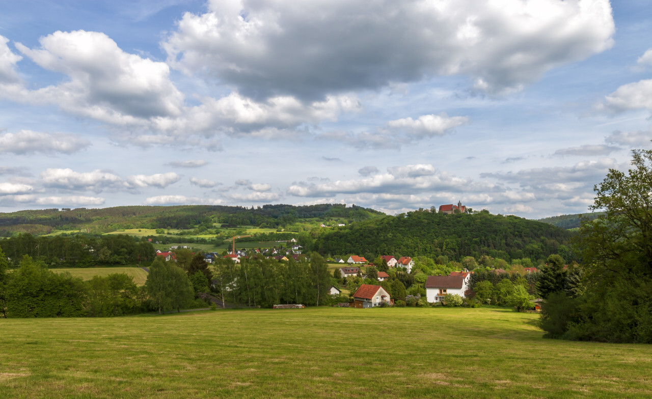 Melsungen by Kassel in Hesse, Germany - Rural Landscape