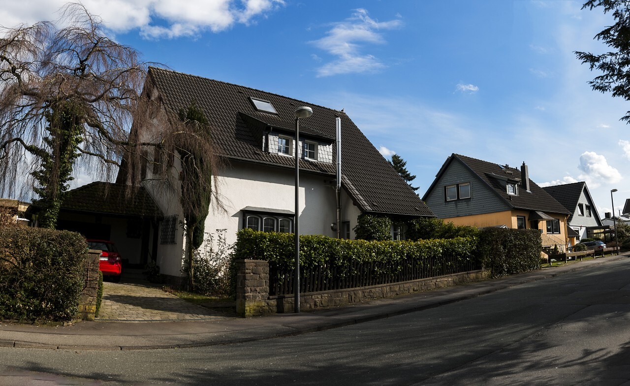 typical german housing estate