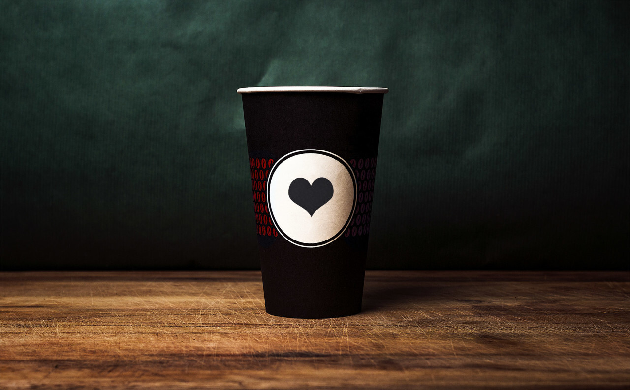 Coffee to go mug Mockup for Photoshop PSD