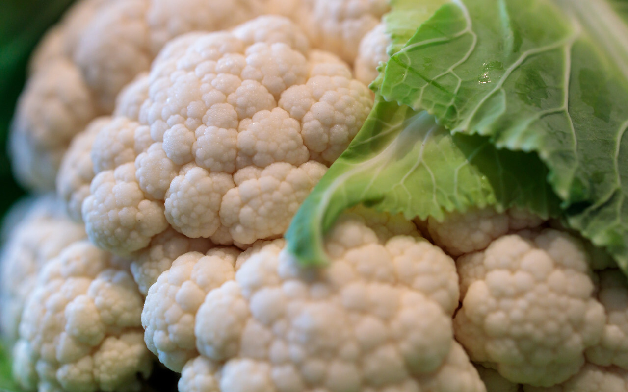 Cauliflower close-up