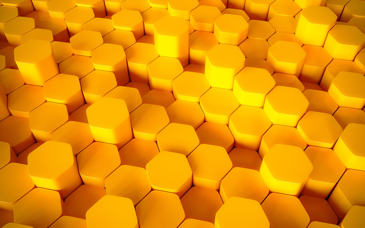 3D lozengo texture background yellow