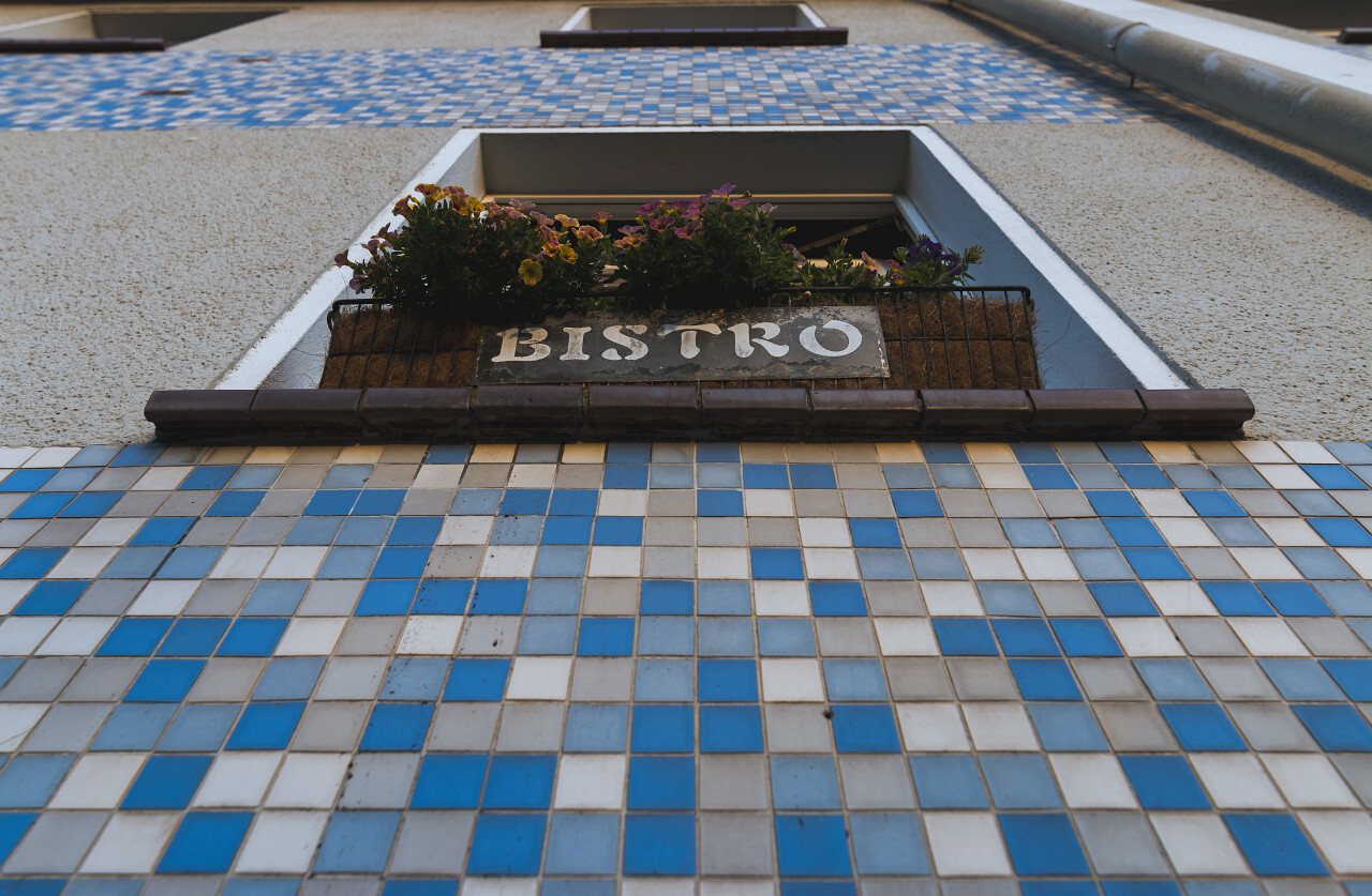 bistro window