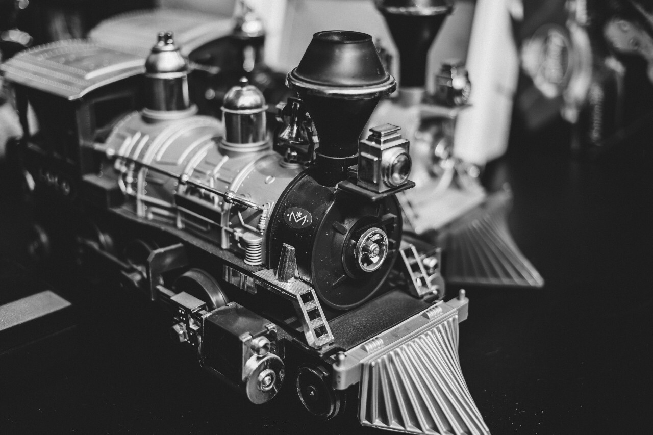 vintage toy trains