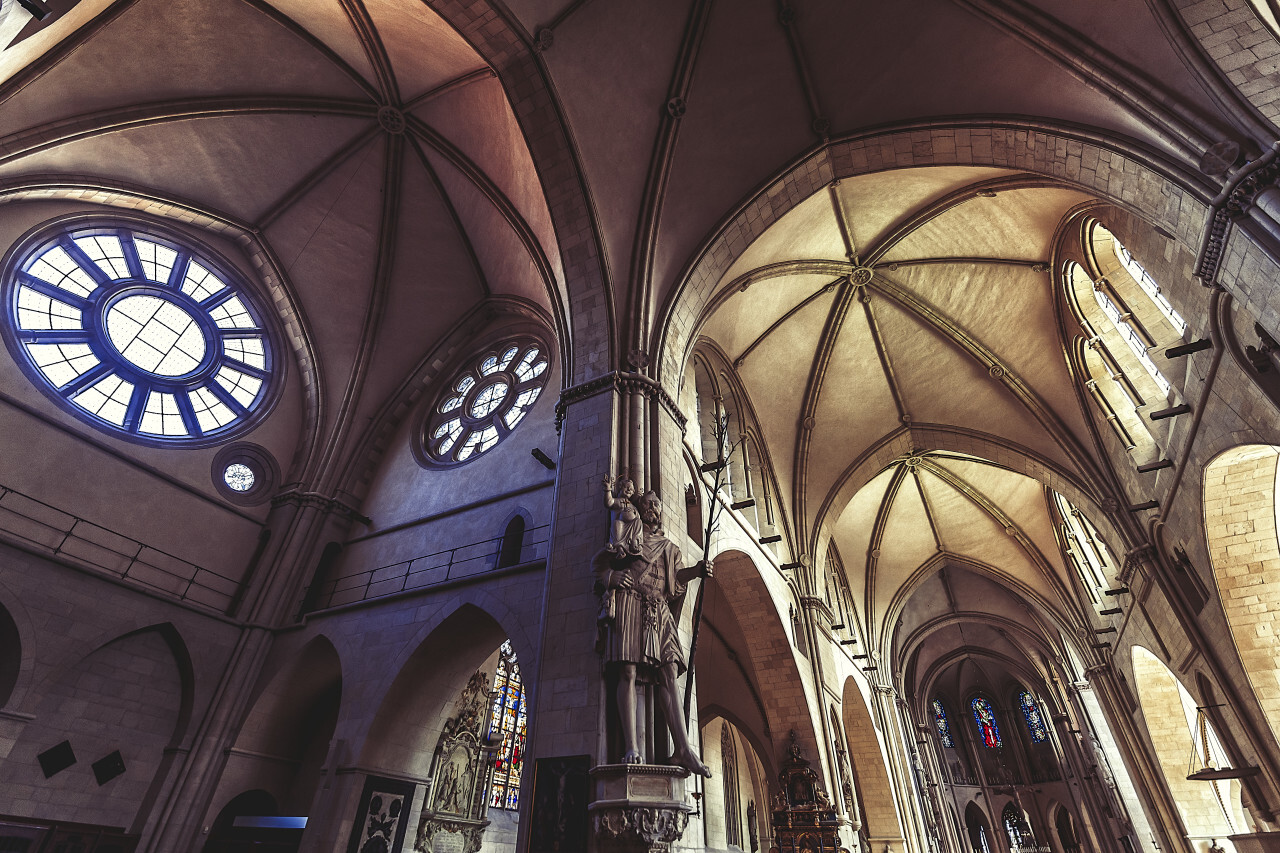 Christophorus Statue in St. Paulus Dom, Münster by Germany