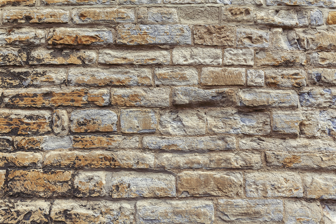 old medieval stone wall texture