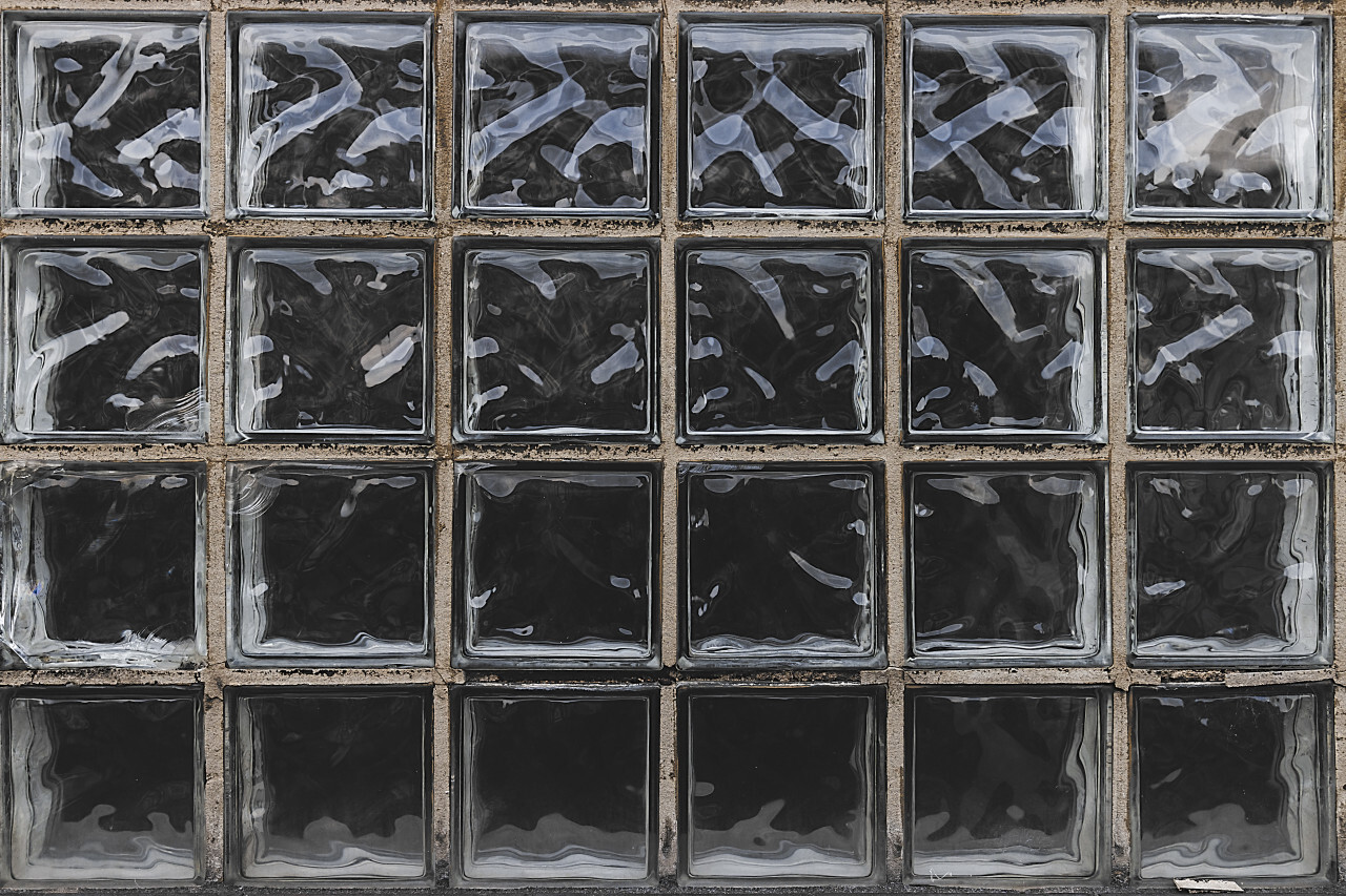 urban glass brick texture background