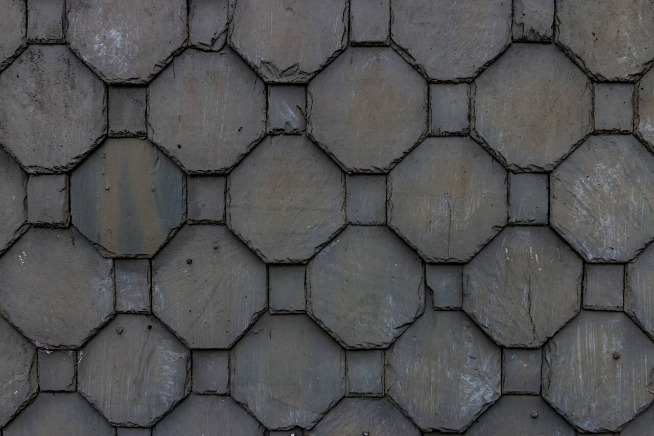 slatestone honeycomb shape wall texture