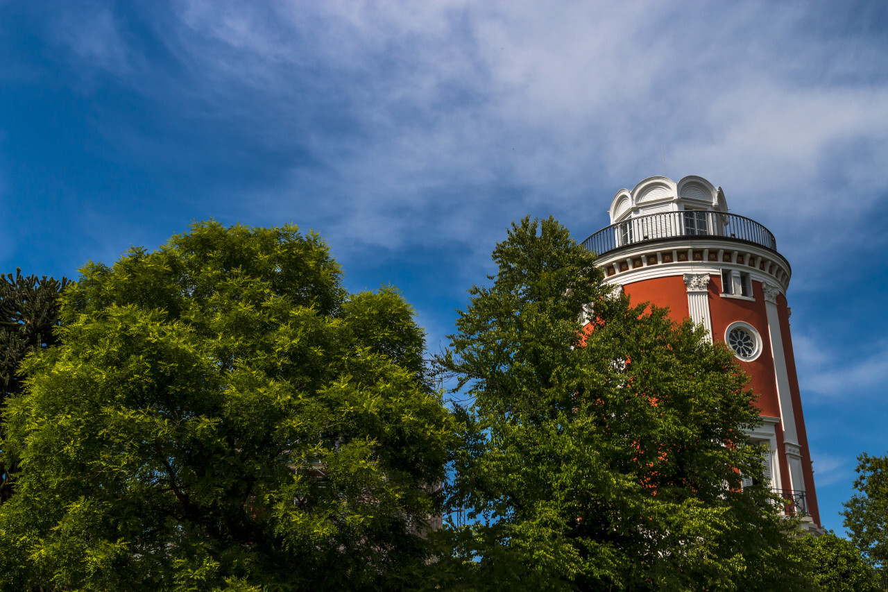 Elisenturm in Wuppertal Germany - observation tower