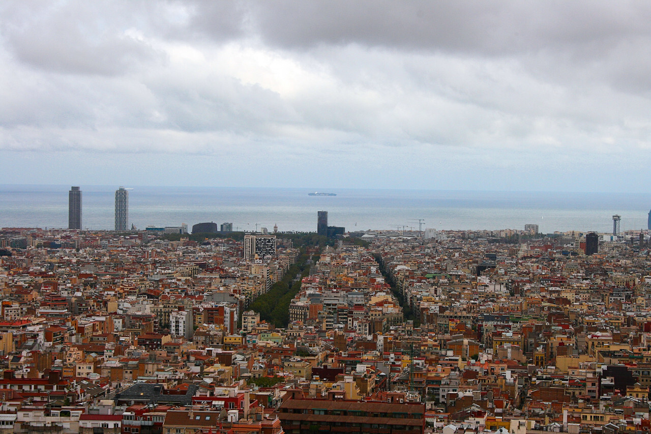 barcelona cityscape