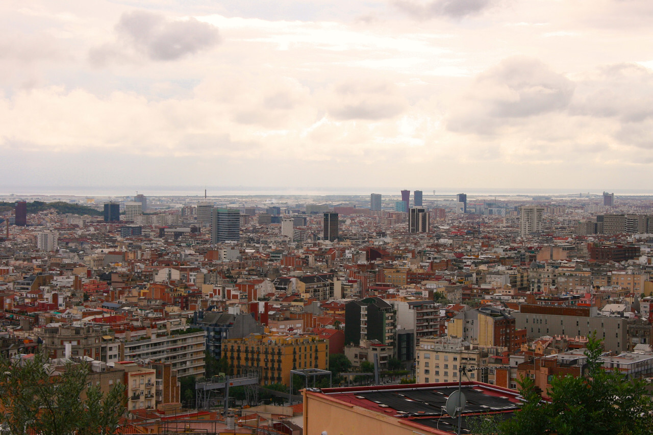 barcelona cityscape