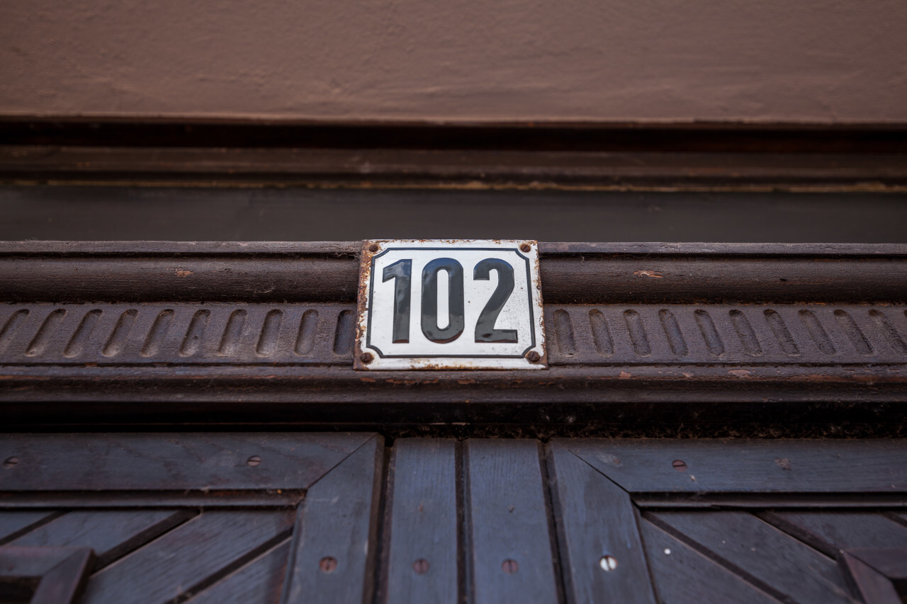 door number 102