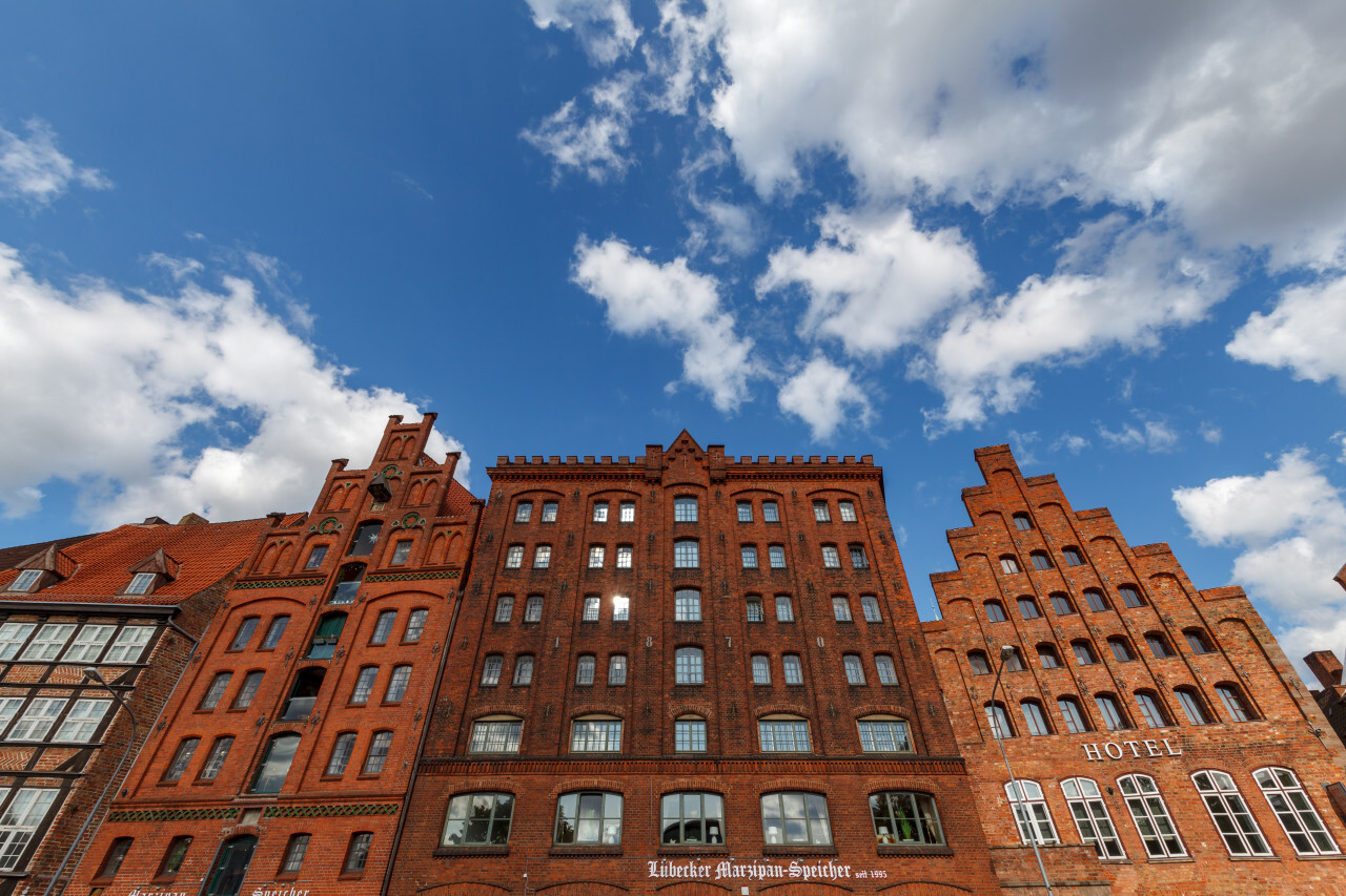 marzipan warehouse in lubeck