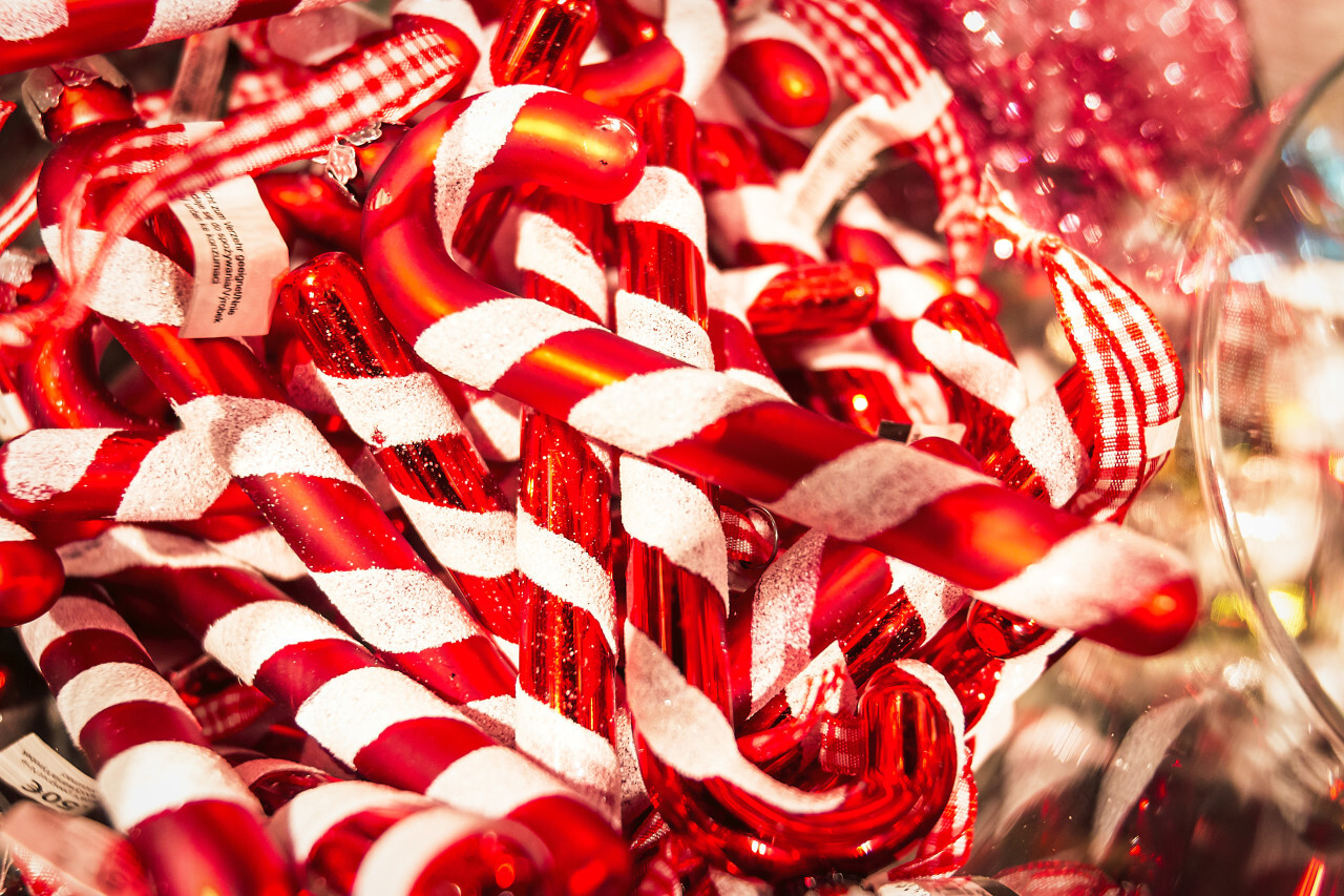 candy canes for christmas