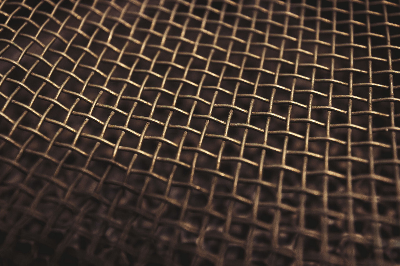 metal net texture