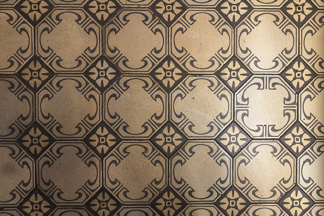 vintage floor tiles texture