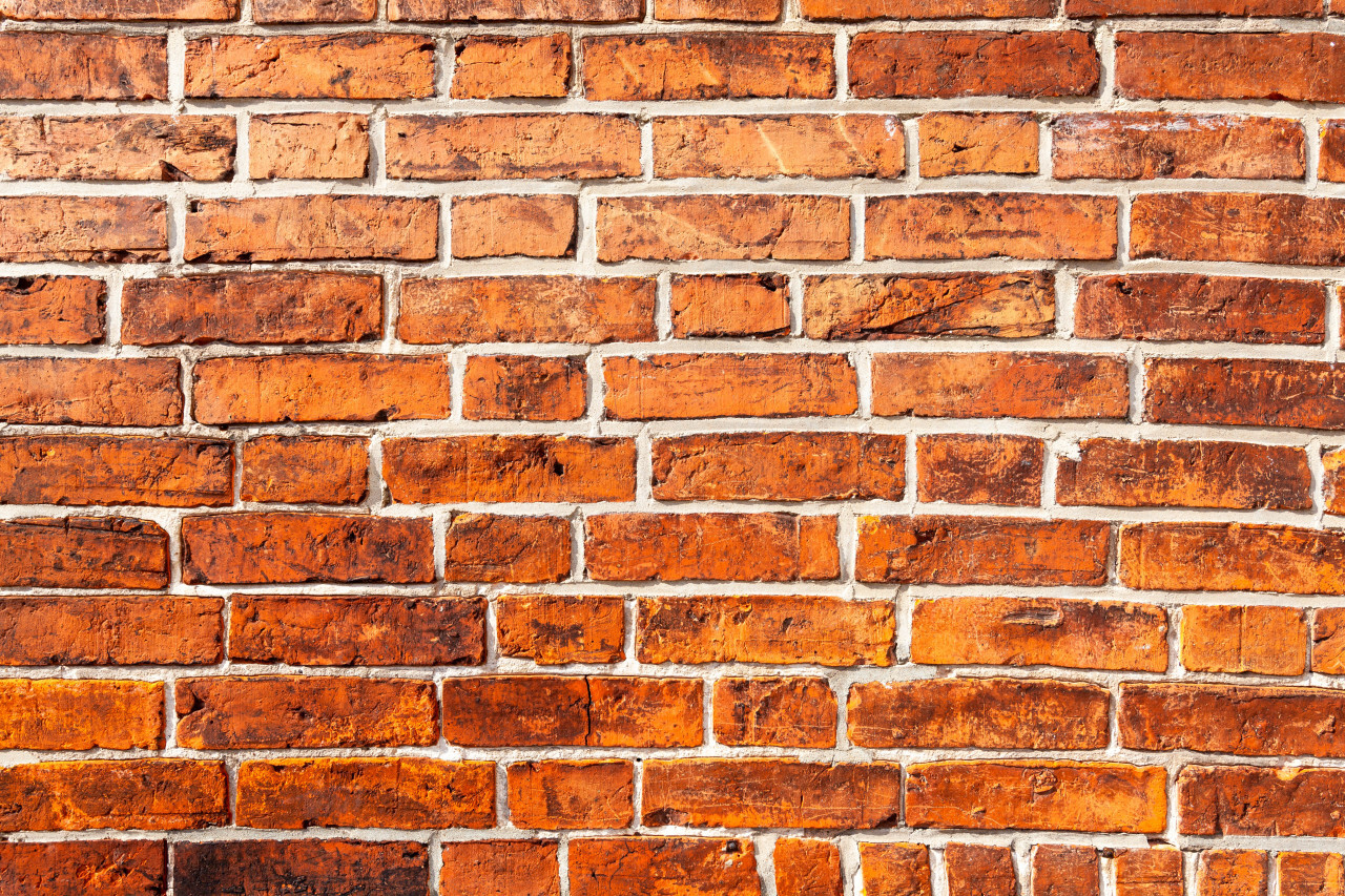 red brick wall texture background