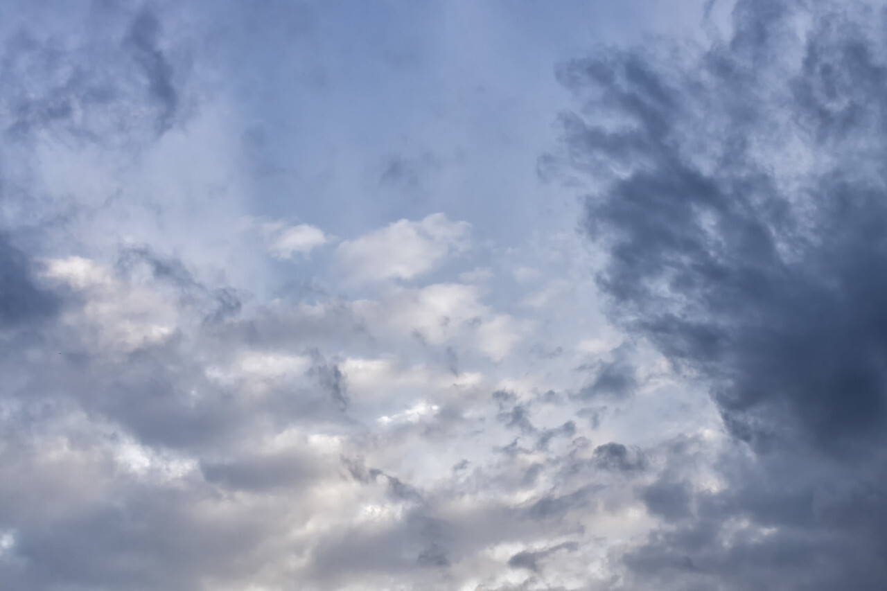 Clouds and blue sky