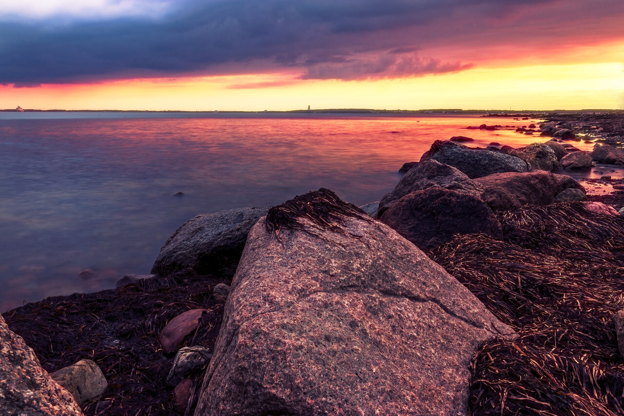 Rocks in the baltic sea