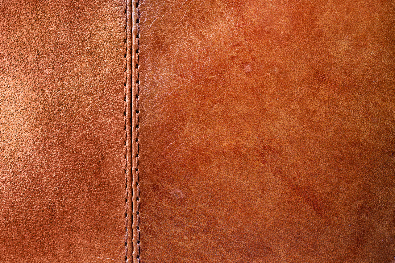 Brown leather texture