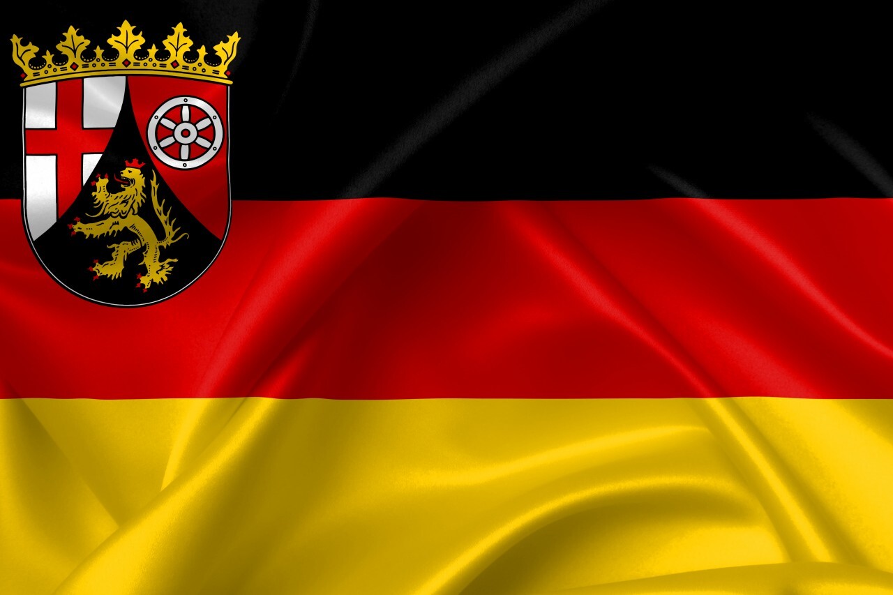 flag of rhineland palatinate