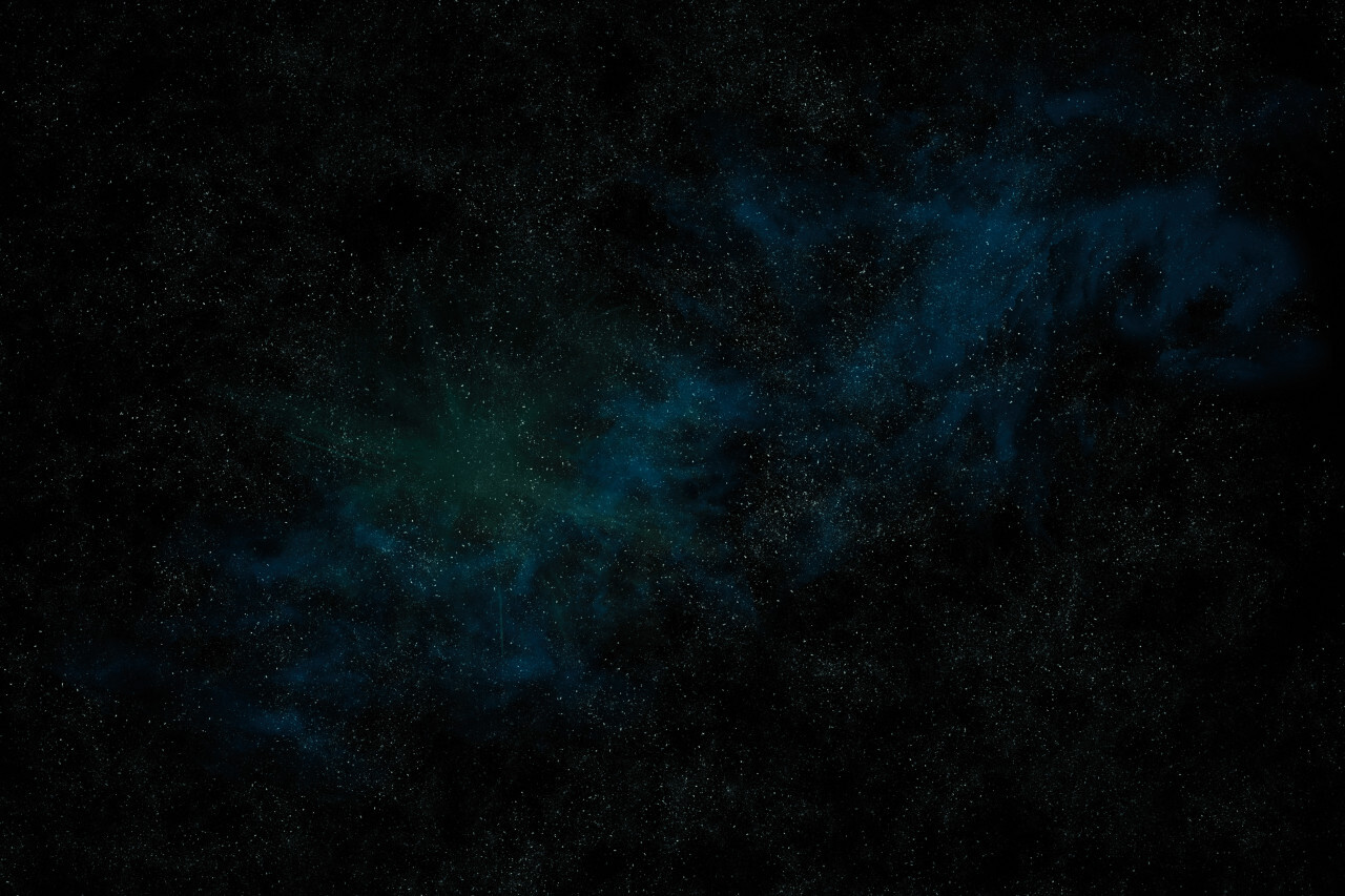 Starry deep outer space nebual and galaxy