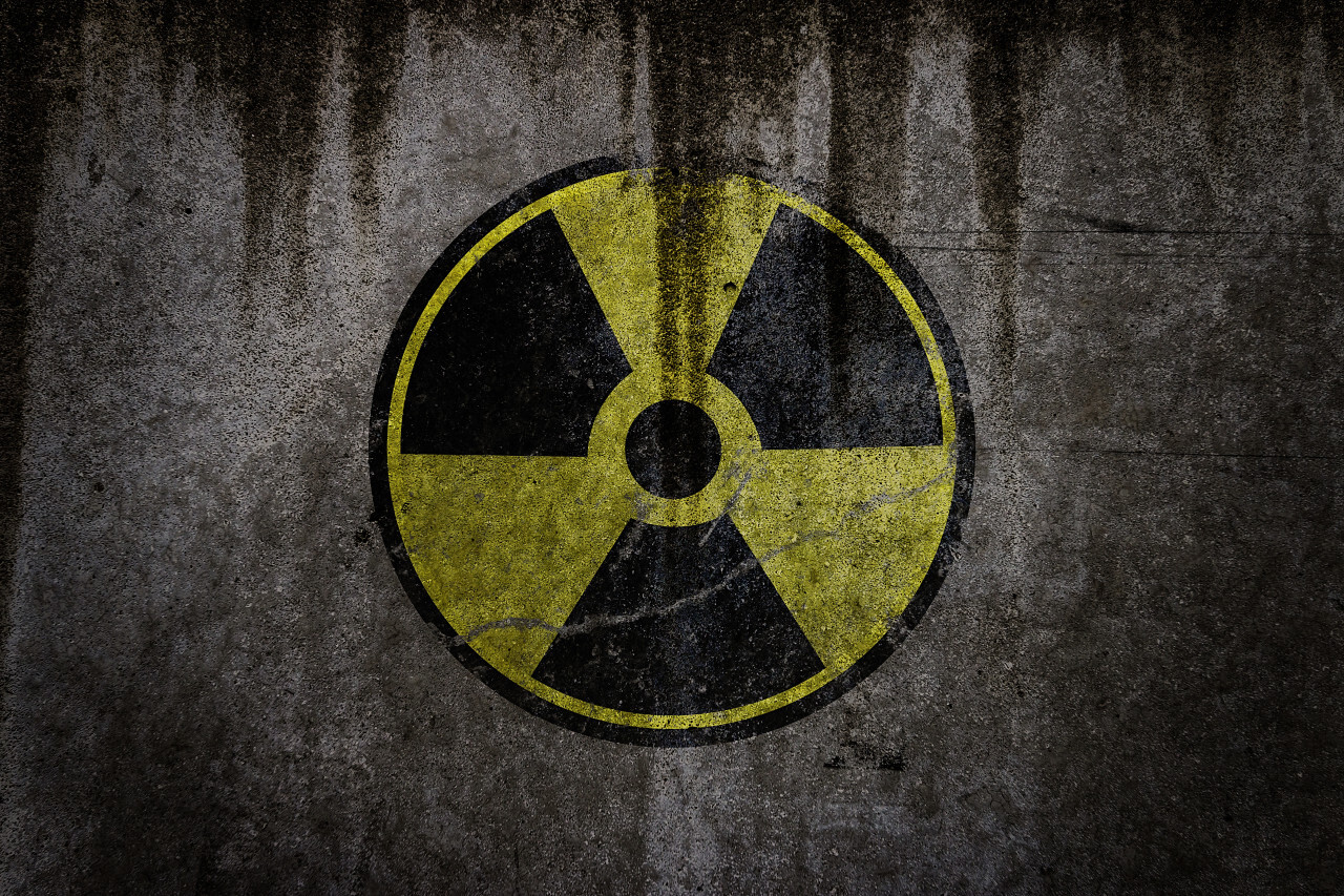 nuclear symbol wallpaper