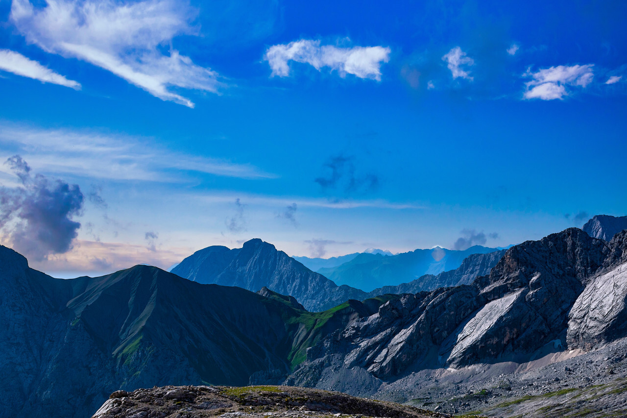 The beautiful Alps mountains