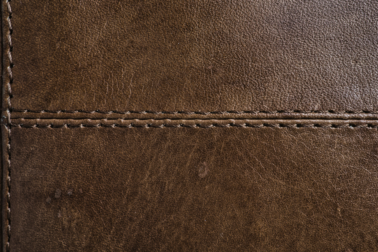 Brown leather texture